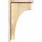 Ekena Millwork Huntington Rough Sawn Corbel w/Backplate, Douglas Fir, 6"W x 12"D x 20"H COR06X12X20HUN01RDF - alternate 4